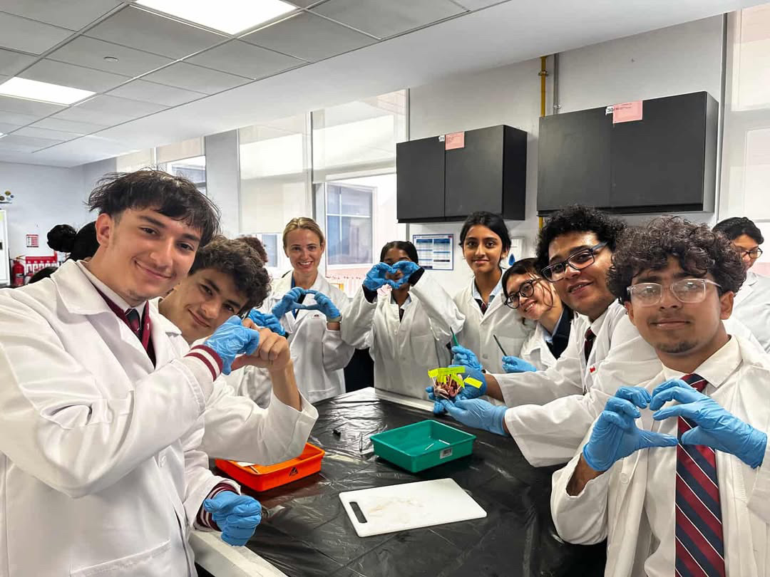 STEM Club members in action